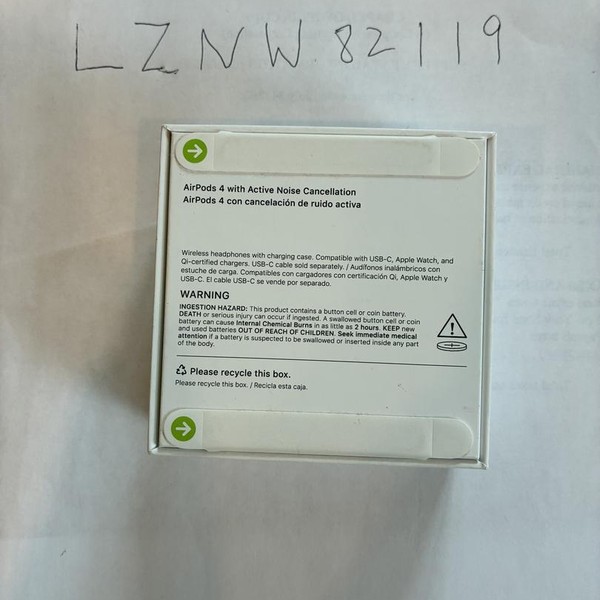 Apple AirPods 4th Gen - Active Noise Cancellation