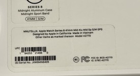 New
													Apple Watch Series 8 41mm - Midnight, A2770 - GPS, Aluminum, photo 4 of 4