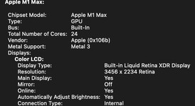 Good
													MacBook Pro 2021 - 16" - Apple M1 Max, Silver, 512 GB, 64 GB, photo 6 of 6