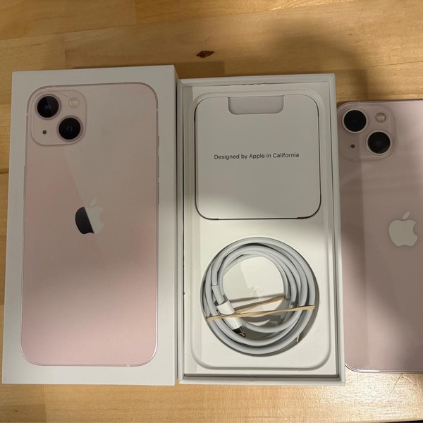 Apple iPhone 13 - Unlocked, 128 GB, Pink, A2482