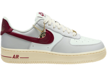 Nike Air Force 1 Low '07 SE Just Do It Photon Dust Team Red (Women's) for sale