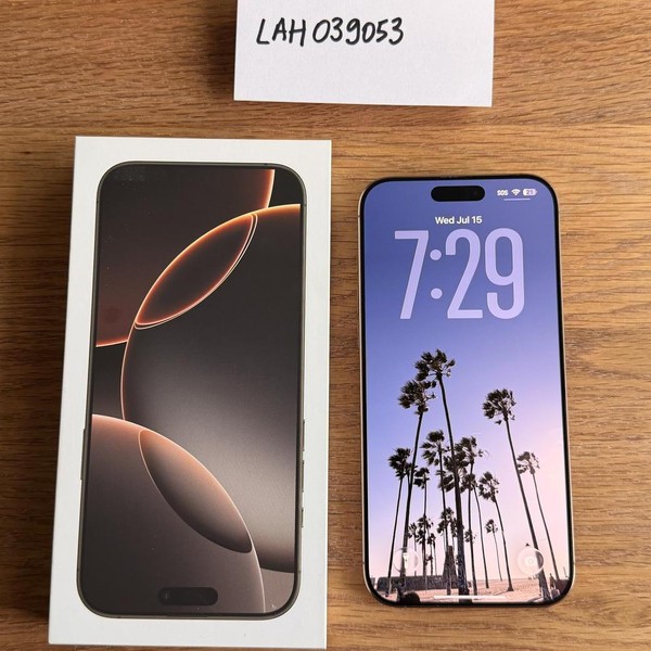 Apple iPhone 16 Pro Max - Unlocked, 256 GB, Desert, A3084