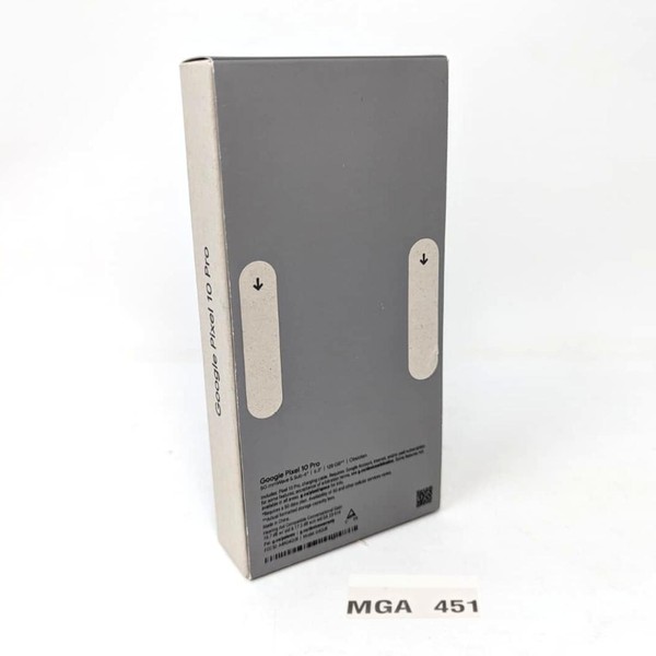 Google Pixel 10 Pro - Unlocked, Obsidian, 128 GB, G4QUR