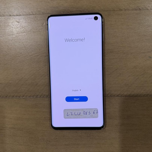 Samsung Galaxy S10 - Unlocked, 128 GB, White, 8 GB, SM-G973U1