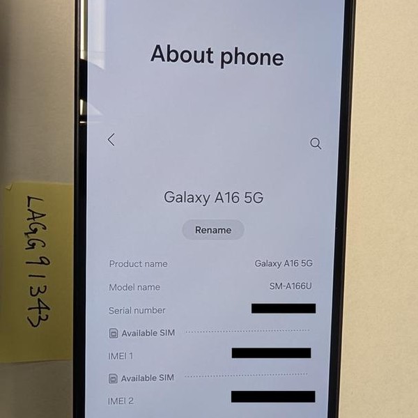 Samsung Galaxy A16 5G - Cricket, 128 GB, Blueblack, 4 GB
