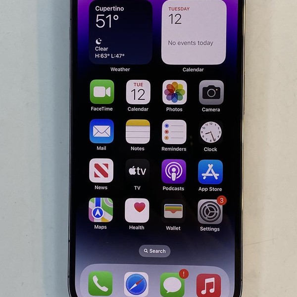 Apple iPhone 14 Pro - Verizon, 128 GB, Purple, A2650