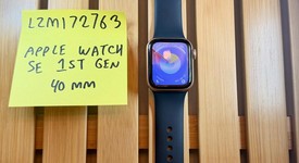 Fair
													Apple Watch SE 1st Gen 40mm - Gold, A2351 - GPS, Aluminum, photo 1 of 10