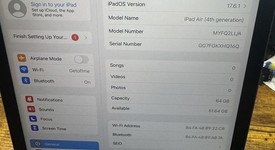 Good
													Apple iPad Air 4th Gen - Wi-Fi, Sky Blue, 64 GB, A2316, photo 2 of 5
