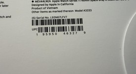 New
													Apple Watch Series 11 46mm - Space Gray, A3333 - GPS, Aluminum, photo 3 of 3