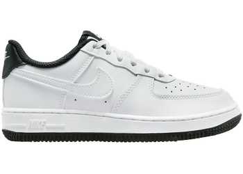 Nike Air Force 1 White Black (PS) for sale