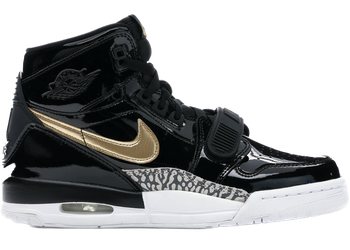Jordan Legacy 312 Black Gold Patent (GS) for sale