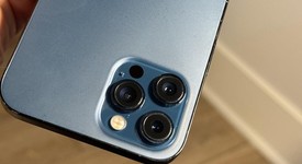 Fair
													Apple iPhone 12 Pro Max - Unlocked, Pacific Blue, 128 GB, A2342, photo 4 of 5