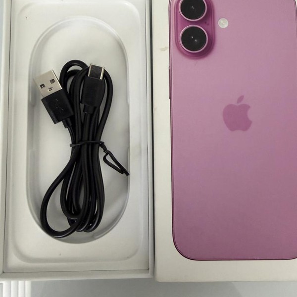 Apple iPhone 16 - Unlocked, 128 GB, Pink, A3081