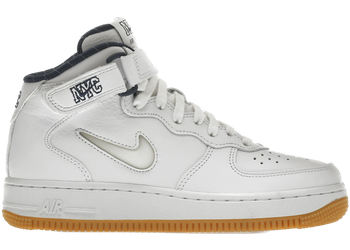Nike Air Force 1 Mid QS Jewel NYC White Midnight Navy for sale