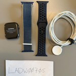 Good Apple Watch Series 7 45mm - Unlocked, Graphite, A2477 - Cellular, Stainless