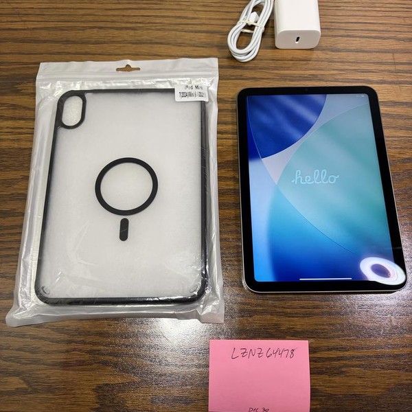 Apple iPad Mini 6th Gen - Wi-Fi, Gray, 64 GB, A2567