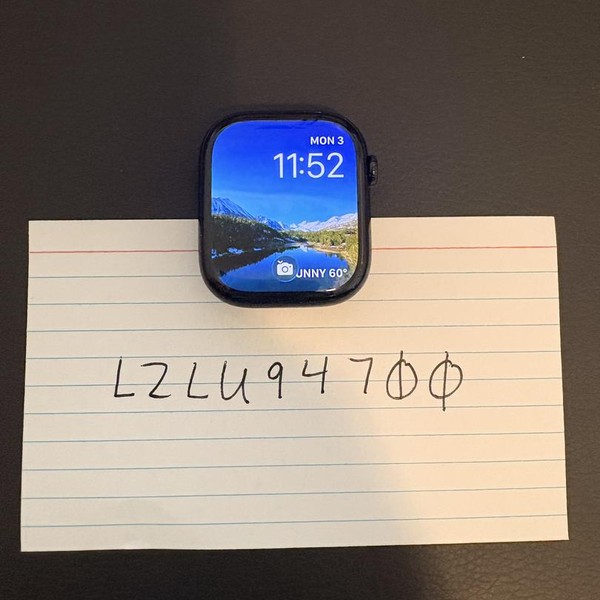 Apple Watch Series 10 46mm - Unlocked, Black, A3003 - Cellular, Aluminum