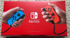 New
													Nintendo Switch - Red & Blue, 32 GB, photo 2 of 6