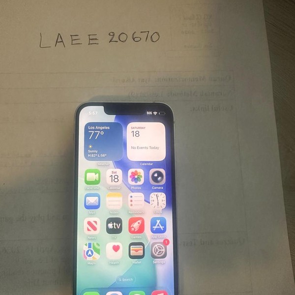 Apple iPhone 13 Mini - Unlocked, 256 GB, Starlight, A2481