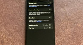 Fair
													Apple iPhone 15 Pro - Cricket, Black, 128 GB, A2848, photo 5 of 5