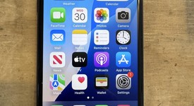 Fair
													Apple iPhone SE 3rd Gen 2022 - T-Mobile, Midnight, 64 GB, A2595, photo 1 of 11