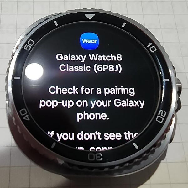 Samsung Galaxy Watch8 Classic - Wi-Fi, Black, SM-L500, 46mm