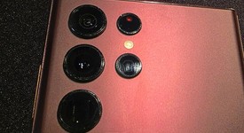 Good
													Samsung Galaxy S22 Ultra - Unlocked, Burgundy, 256 GB, 12 GB, SM-S908U1, photo 4 of 14