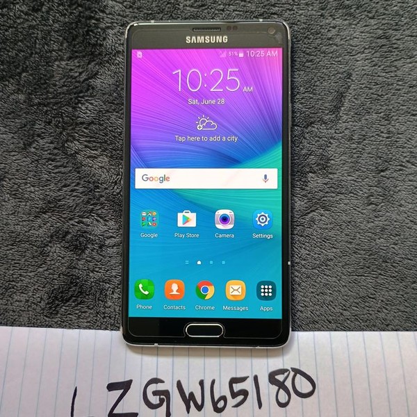 Samsung Galaxy Note 4 - Verizon, 32 GB, Black, N910V