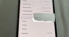 Fair
													Apple iPhone 12 Pro - Unlocked, Pacific Blue, 256 GB, A2341, photo 2 of 5
