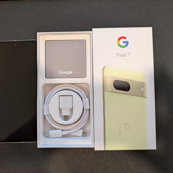 Google Pixel 7 - Unlocked, 256 GB, Lemongrass, 8 GB, GVU6C, Sub-6 5G