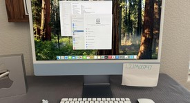 Mint
													iMac 2021 24" - Apple M1, Blue, 256 GB, 8 GB, photo 2 of 11