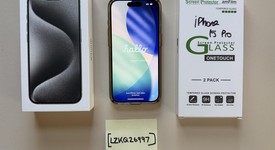 Mint
													Apple iPhone 15 Pro - Unlocked, White, 256 GB, A2848, photo 1 of 11