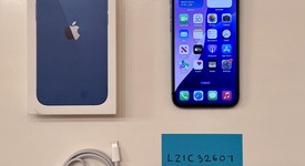 Good
													Apple iPhone 13 - Unlocked, Blue, 128 GB, A2482, photo 1 of 2