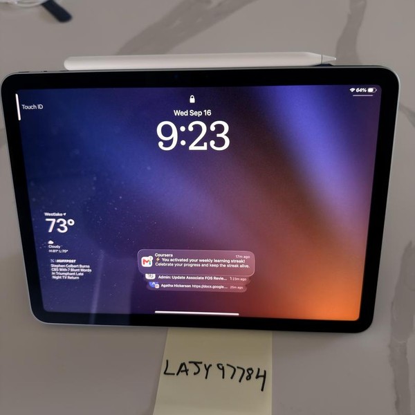 Apple iPad Air 11 inch (M4) 2026 - Wi-Fi, 128 GB, Blue, A3459