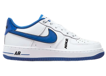 Nike Air Force 1 Low LV8 White Game Royal (GS) for sale