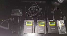 Used
													Saramonic UwMic9 RX9+TX9 Wireless UHF Lavalier Microphone System, photo 3 of 3