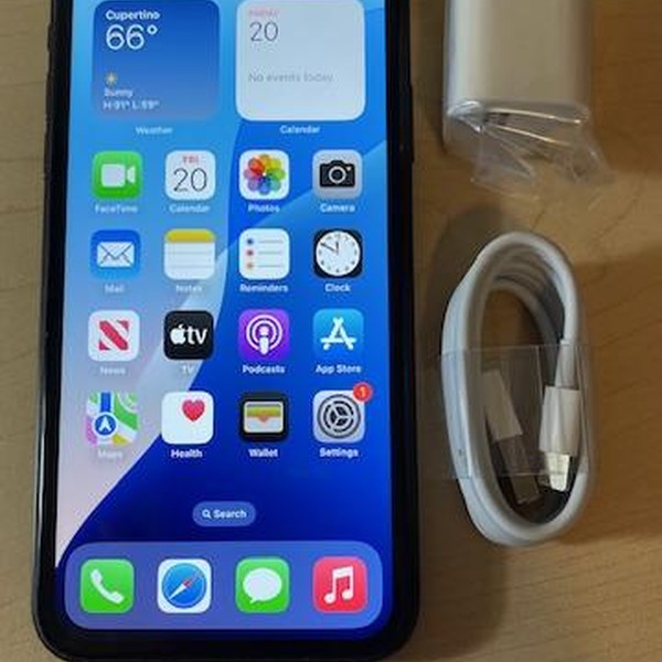 Apple iPhone Xr - Unlocked, 64 GB, Black, A1984