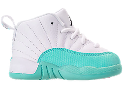 Jordan 12 Retro Light Aqua (TD) for sale