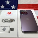 Good Apple iPhone 14 Pro Max - Verizon, 128 GB, Purple, A2651