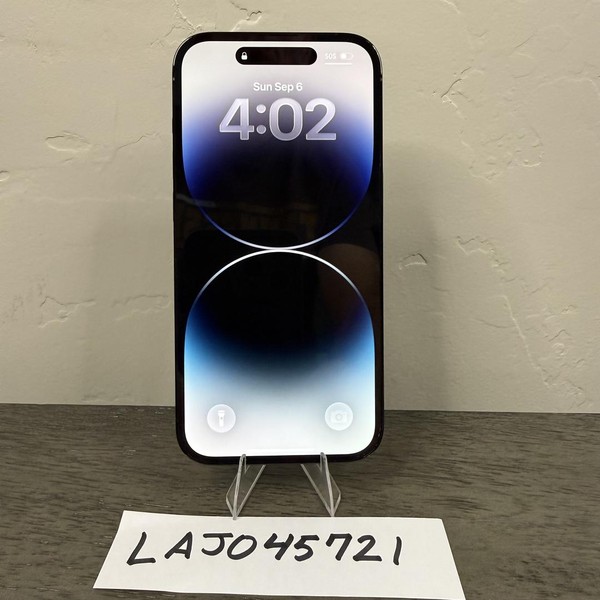 Apple iPhone 14 Pro - Unlocked, 256 GB, Black, A2650