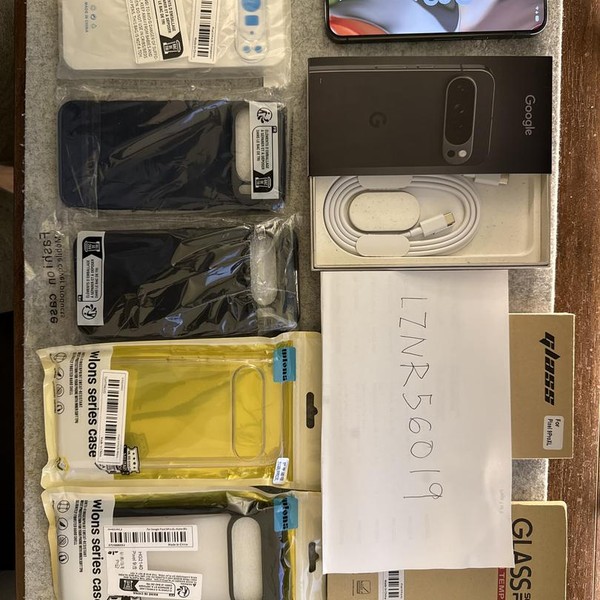 Google Pixel 9 Pro XL - Unlocked, 512 GB, Obsidian, 16 GB, GGX8B