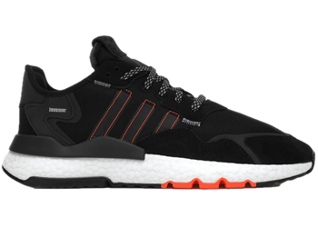 adidas Nite Jogger Core Black Solar Orange for sale