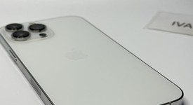 Good
													Apple iPhone 13 Pro Max - Unlocked, Silver, 128 GB, A2484, photo 4 of 7