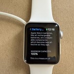 Mint Apple Watch Series 3 38mm - Silver, A1858, Aluminum - GPS