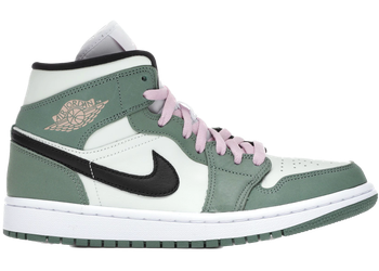 Jordan 1 Mid Dutch Green (Women's) for sale