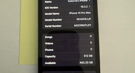 Good
													Apple iPhone 16 Pro Max - Unlocked, Natural, 512 GB, A3084, photo 1 of 5