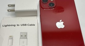 Good
													Apple iPhone 13 - Unlocked, Red, 256 GB, A2482, photo 2 of 6