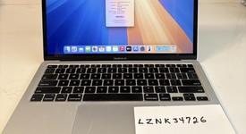 Good
													MacBook Air 2020 - 13" - I7, Silver, 1 TB, 16 GB, photo 1 of 6