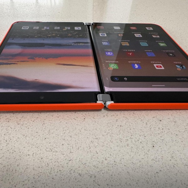 Microsoft Surface Duo 2 - Unlocked, 128 GB, Silver, 8 GB