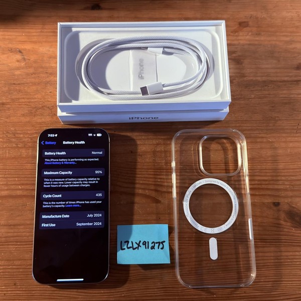 Apple iPhone 16 Pro - Unlocked, 1 TB, Natural, A3083